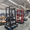 آلة ضغط الساق العمودية للجيم من مادة فولاذية لمعدات تدريب القوة