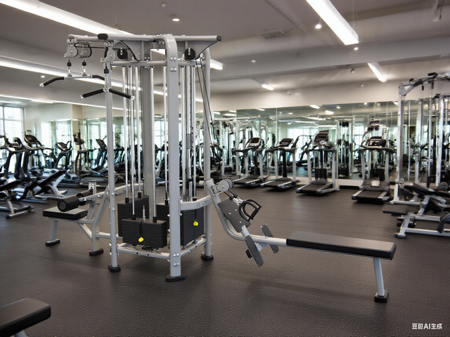 MND-FP96 صالة الألعاب الرياضية بكابل 4 محطات | مدرب وظيفي محترف