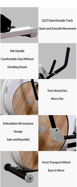 جهاز بيضاوي الشكل تجاري خفيف MND-B23 | التحكم في التطبيق | اللياقة البدنية MND