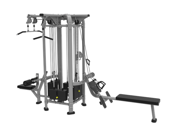MND-FP96 صالة الألعاب الرياضية بكابل 4 محطات | مدرب وظيفي محترف