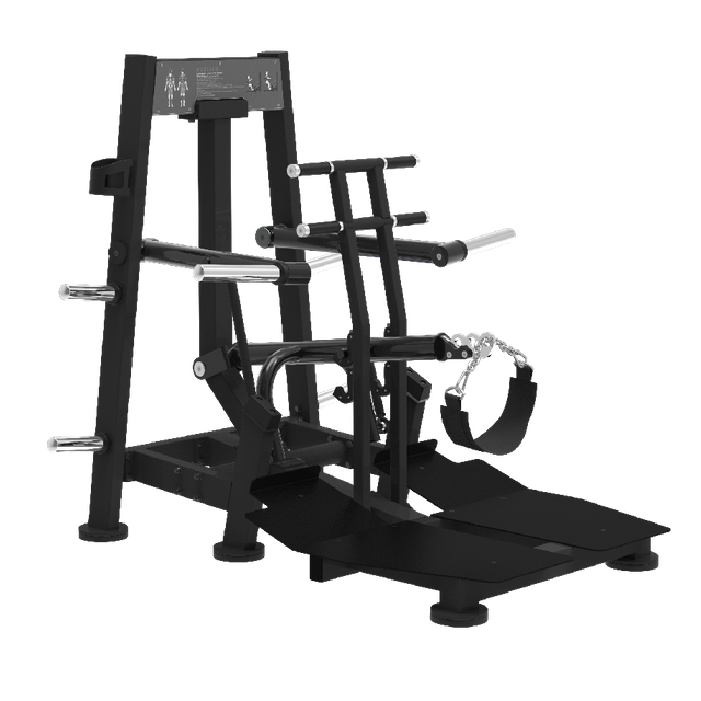 حزام القرفصاء BSW-SPL43 | آلة القرفصاء بالحزام | تدريب الساق الصديق للعمود الفقري