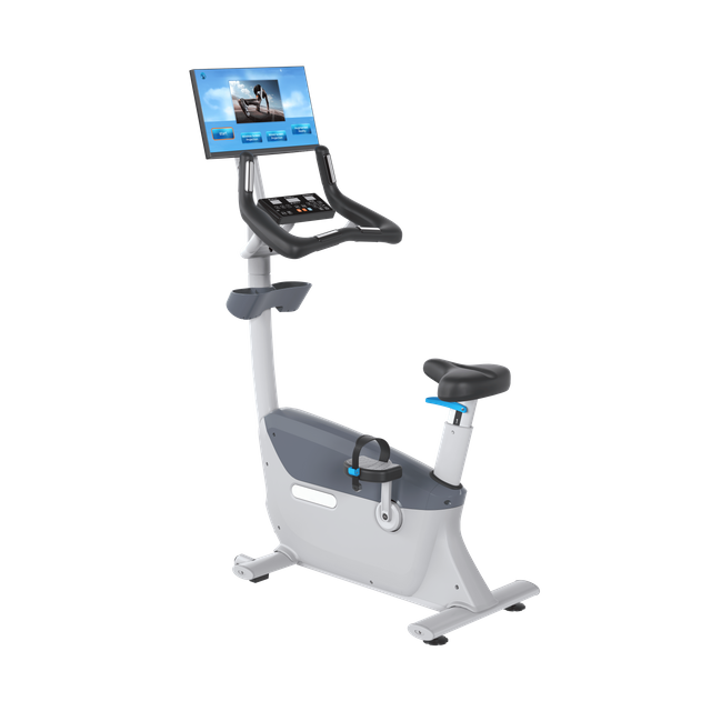 دراجة عمودية MND-X530C مزودة بشاشة عرض | شاشة تفاعلية مقاس 21.5 بوصة | MND FITNESS
