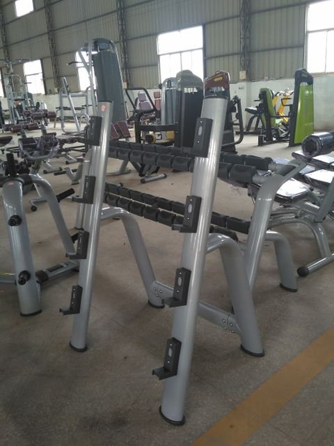 AN03 حامل الحديد | تخزين البار الأولمبي | معدات الصالة الرياضية التجارية